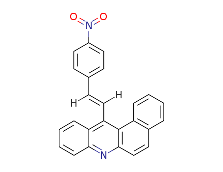 Benz[a]acridine,12-[2-(4-nitrophenyl)ethenyl]-