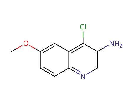 4-chloro-6-methoxy-3-aminoquinoline