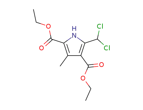 2-dichloromethyl-3,5-bisethoxycarbonyl-4-methylpyrrole