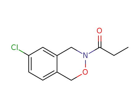 6-クロロ-3,4-ジヒドロ-3-プロピオニル-1H-2,3-ベンゾオキサジン