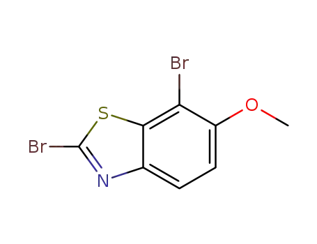 2,7-dibromo-6-methoxy-benzothiazole