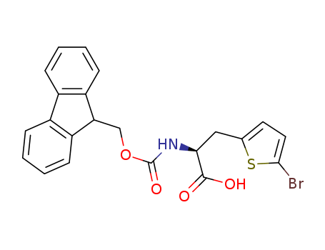 (S)-N-Fmoc-2-(5-bromothienyl)alanine