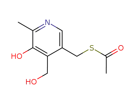 5- 아세틸 티오 메틸 -3- 히드 록시 -2- 메틸 -4- 피리딘 메탄올