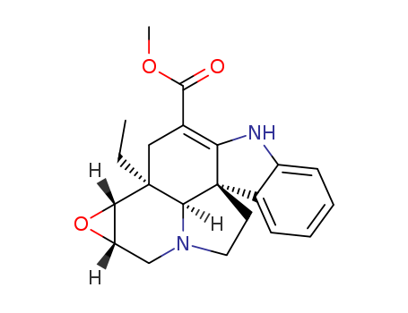 Aspidospermidine-3-carboxylicacid, 2,3-didehydro-6,7-epoxy-, methyl ester, (5a,6b,7b,12R,19a)- cas  2447-58-7