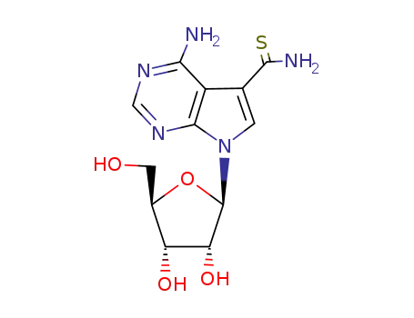 4-Amino-7-[3,4-dihydroxy-5-(hydroxymethyl)oxolan-2-yl]pyrrolo[2,3-d]pyrimidine-5-carbothioamide