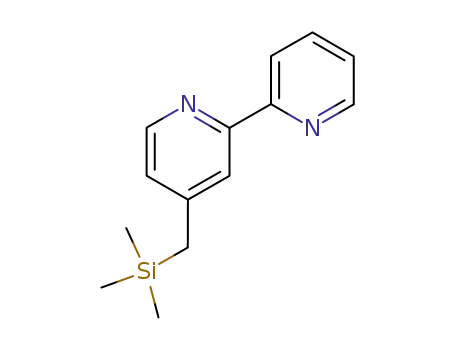 Molecular Structure of 219944-89-5 (4-(trimethylsilyl)-methyl-2,2'-bipyridine)