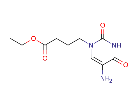 Ethyl 4-(5-amino-2,4-dioxo-3,4-dihydropyrimidin-1(2h)-yl)butanoate