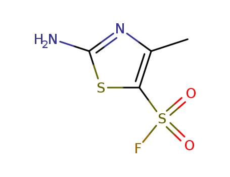 5-Thiazolesulfonylfluoride, 2-amino-4-methyl- cas  2196-72-7