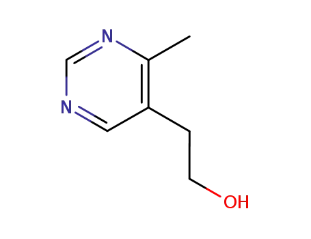 Molecular Structure of 22126-42-7 (5-Pyrimidineethanol, 4-methyl- (8CI))