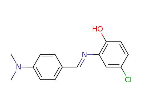 4-Chloro-2-({(e)-[4-(dimethylamino)phenyl]methylidene}amino)phenol