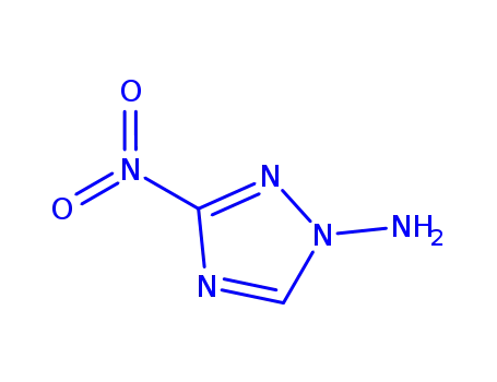 Molecular Structure of 221302-65-4 (1H-1,2,4-Triazol-1-amine, 3-nitro- (9CI))