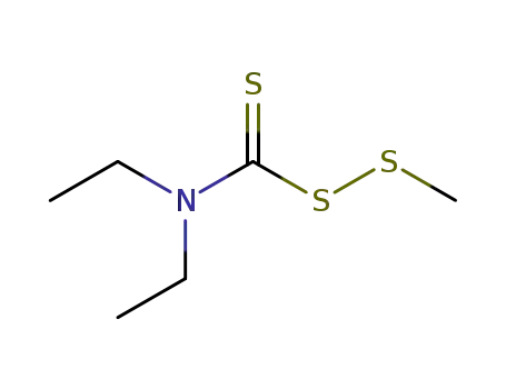 Molecular Structure of 22158-12-9 (diethyldithiocarbamic acid methanethiol)