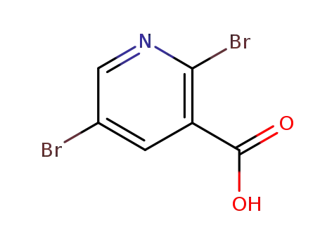 Molecular Structure of 29312-99-0 (2,5-DIBROMONICOTINIC ACID)