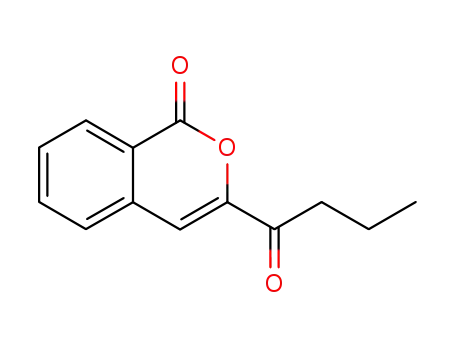 Molecular Structure of 81490-48-4 (3-Butanoylisocoumarin)
