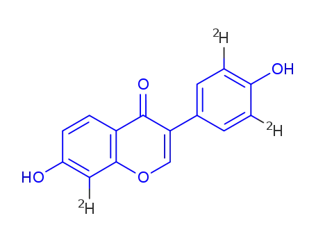 4 ', 7- 디 히드 록시 이소 플라본 -d3