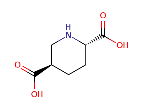 Molecular Structure of 84619-48-7 (2,5-piperidinedicarboxylic acid)