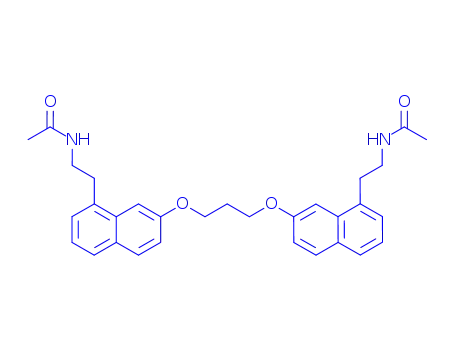 N-(2-{7-[3-({8-[2-(acetylamino)ethyl]-2-naphthyl}oxy)propoxy]-1-naphthyl}-ethyl)acetamide