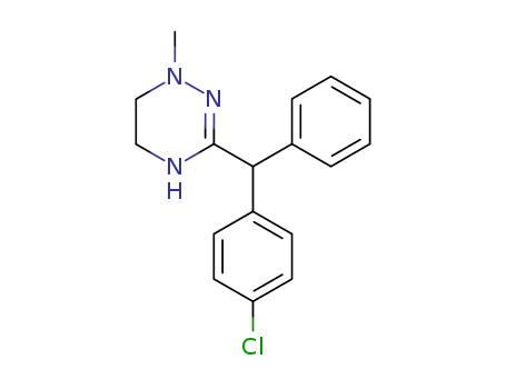 1,4,5,6-TETRAHYDRO-3-(P-CHLORODIBENZYL)-1-METHYL-AS-TRIAZINECAS