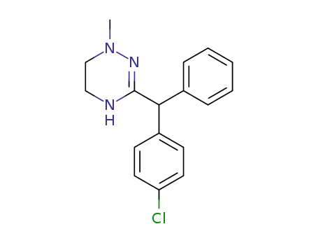 3-(4-クロロ-α-フェニルベンジル)-1,4,5,6-テトラヒドロ-1-メチル-1,2,4-トリアジン