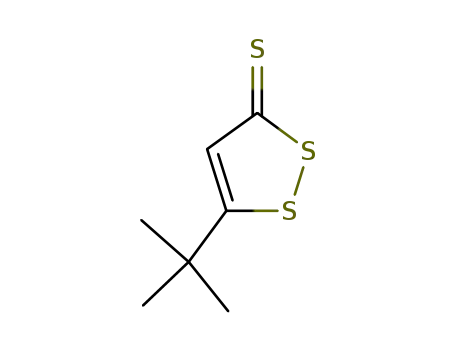 Molecular Structure of 29507-64-0 (5-tert-butyl-3H-1,2-dithiole-3-thione)
