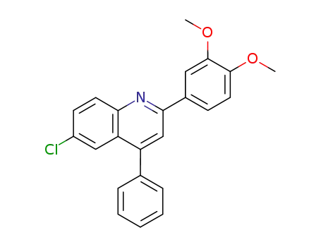 6-クロロ-2-(3,4-ジメトキシフェニル)-4-フェニルキノリン