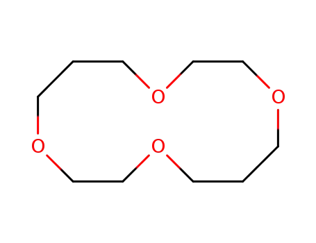 Molecular Structure of 295-40-9 (1,4,8,11-Tetraoxacyclotetradecane)