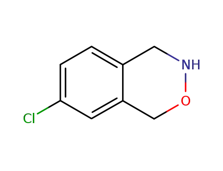 Molecular Structure of 21977-12-8 (7-Chloro-3,4-dihydro-1H-2,3-benzoxazine)