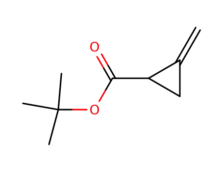 시클로프로판카르복실산, 메틸렌-, 1,1-디메틸에틸 에스테르(9CI)