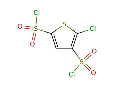2,4-Thiophenedisulfonyldichloride, 5-chloro-
