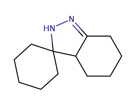 Molecular Structure of 22122-96-9 (2'',3''A,4'',5'',6'',7''-HEXAHYDRO-SPIRO[CYCLOHEXANE-1,3''-INDAZOLE])