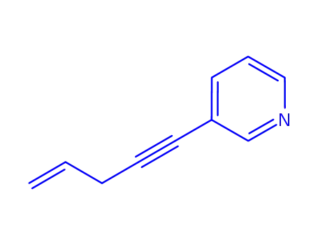 피리딘, 3-(4-펜텐-1-이닐)-(9CI)