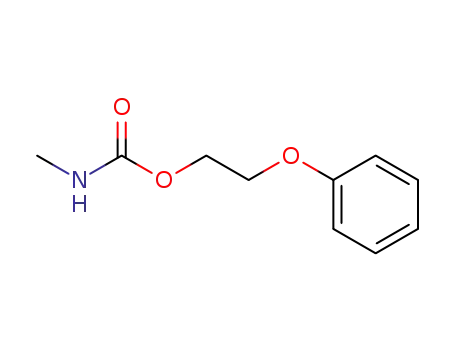 Molecular Structure of 21998-05-0 (2-phenoxyethyl methylcarbamate)