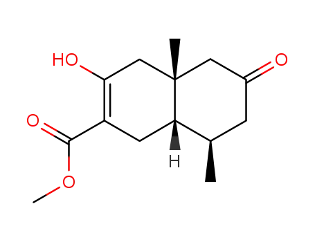 (4aR,8R,8aS)-3-Hydroxy-4a,8-dimethyl-6-oxo-1,4,4a,5,6,7,8,8a-octahydro-naphthalene-2-carboxylic acid methyl ester