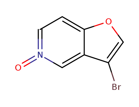 3-bromo-furo[3,2-<i>c</i>]pyridine 5-oxide