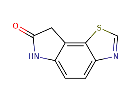 Molecular Structure of 222036-27-3 (7H-Pyrrolo[2,3-g]benzothiazol-7-one,6,8-dihydro-(9CI))