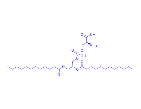 Molecular Structure of 2954-46-3 (dilauroylphosphatidylserine)