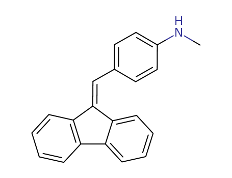 Benzenamine,4-(9H-fluoren-9-ylidenemethyl)-N-methyl- cas  21888-92-6