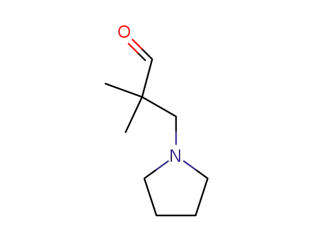 2,2-Dimethyl-3-pyrrolidin-1-ylpropanal