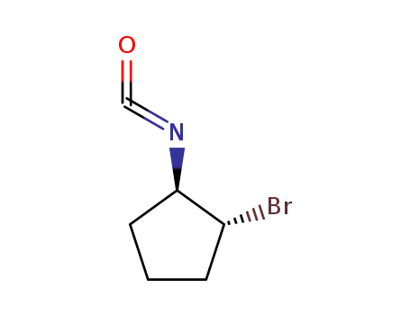 Cyclopentane, 1-bromo-2-isocyanato- (9CI)
