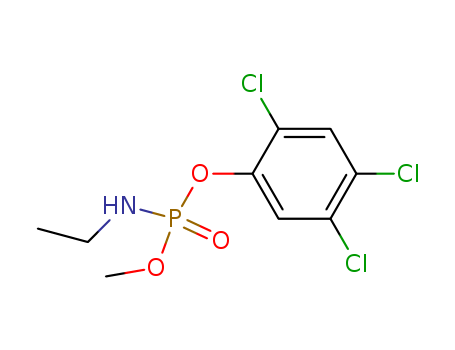 Phosphoramidic acid,N-ethyl-, methyl 2,4,5-trichlorophenyl ester