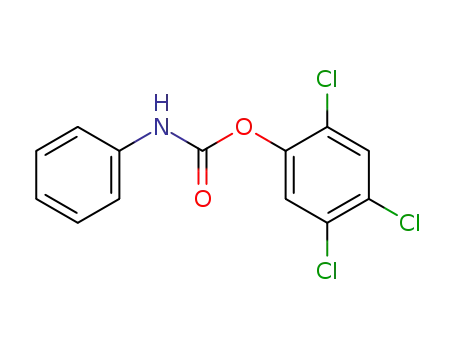 Molecular Structure of 22001-41-8 (Carbanilic acid 2,4,5-trichlorophenyl ester)