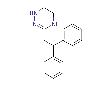 Molecular Structure of 22201-96-3 (3-(2,2-Diphenylethyl)-1,4,5,6-tetrahydro-1,2,4-triazine)