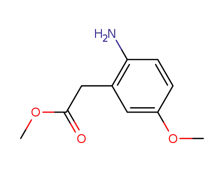 벤젠아세트산, 2-aMino-5-Methoxy-, 메틸 에스테르