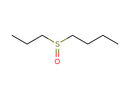 Molecular Structure of 2977-02-8 (Propylbutyl sulfoxide)