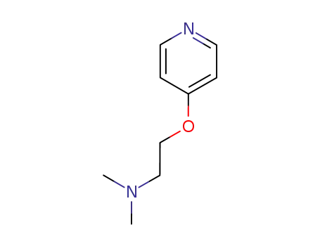 Molecular Structure of 29449-98-7 (4-(2-(DIMETHYLAMINO)ETHOXY)PYRIDINE)