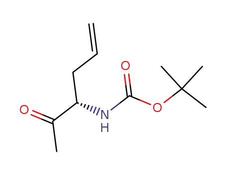 Carbamic acid, [(1S)-1-acetyl-3-butenyl]-, 1,1-dimethylethyl ester (9CI)
