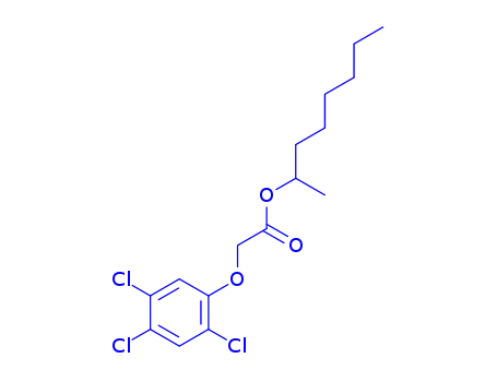 Molecular Structure of 219827-50-6 (2,4,5-T-2-OCTYL ESTER)