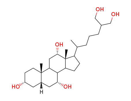 Cholestane-3,7,12,26,27-pentol,(3a,5a,7a,12a)-