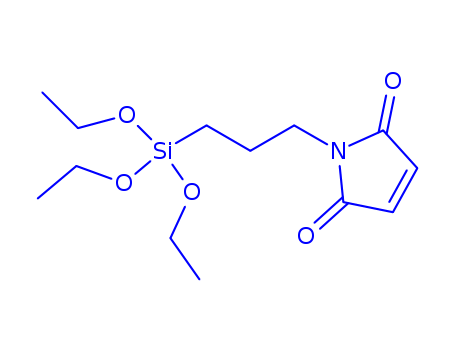 1-(3-triethoxysilylpropyl)pyrrole-2,5-dione cas no. 29602-11-7 98%