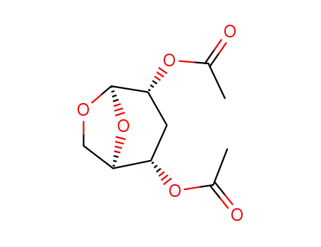 .beta.-D-ribo-Hexopyranose, 1,6-anhydro-3-deoxy-, diacetate